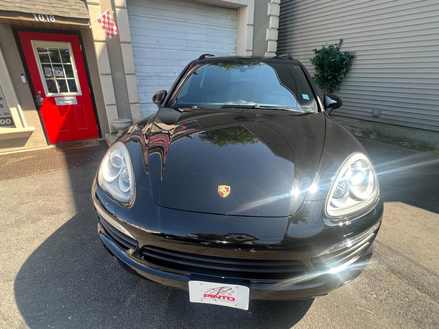 2014 BLACK /Black Leather Porsche Cayenne s (WP1AB2A20EL) with an 4.8L V8 DOHC 32V engine, 8 Speed Automatic transmission, located at 1018 Brunswick Ave, Trenton, NJ, 08638, (609) 989-0900, 40.240086, -74.748085 - This Porsche Cayenne is a super clean,well maintained black beauty! Always serviced and needs nothing. Please call Anthony to set up an appt. 609-273-5100 - Photo#13